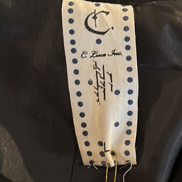 NWT C. Luce Inc Black Sleeveless Dress Size Large - Picture 6 of 9